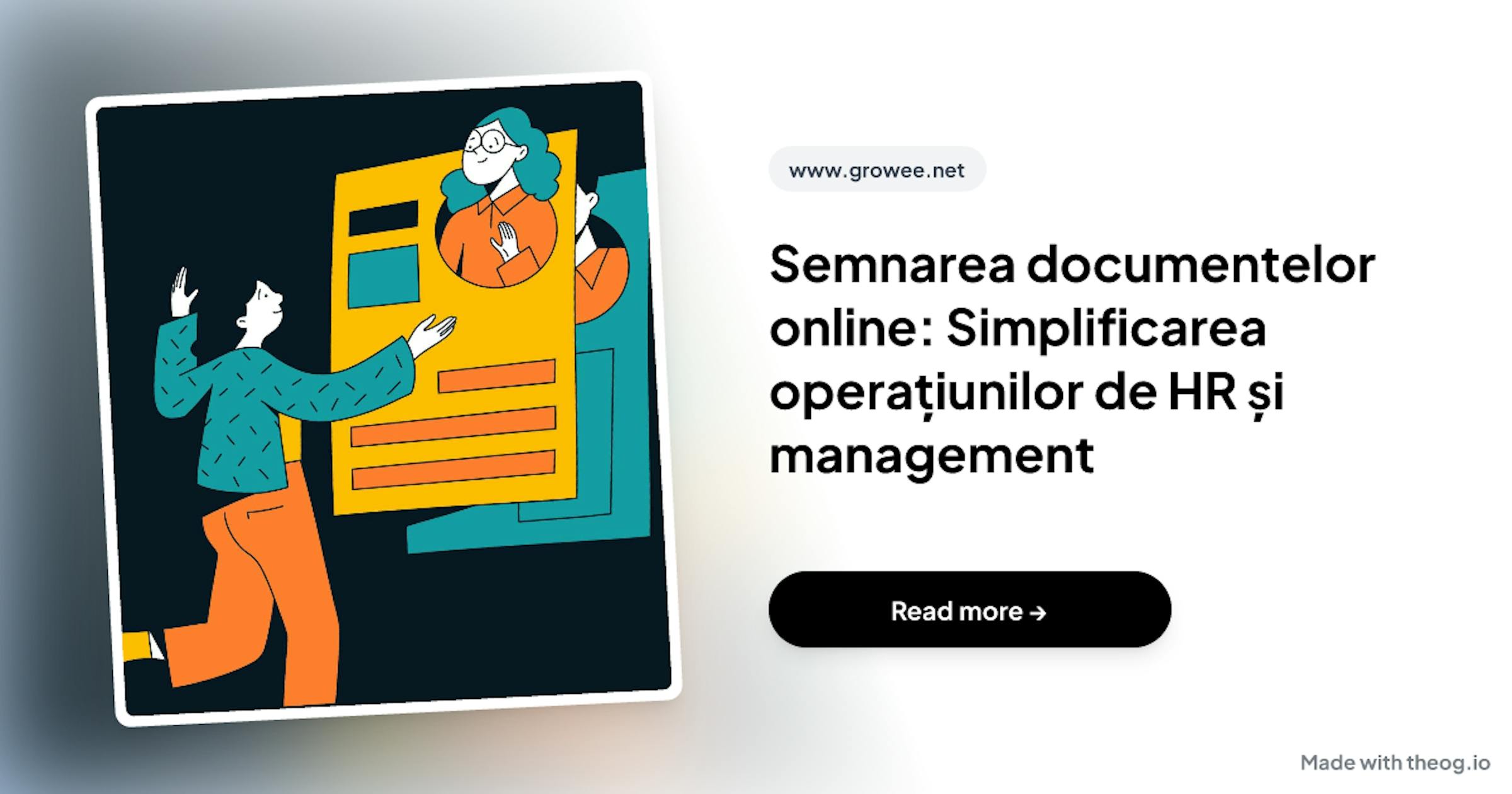 Semnarea documentelor online: Simplificarea operațiunilor de HR și management