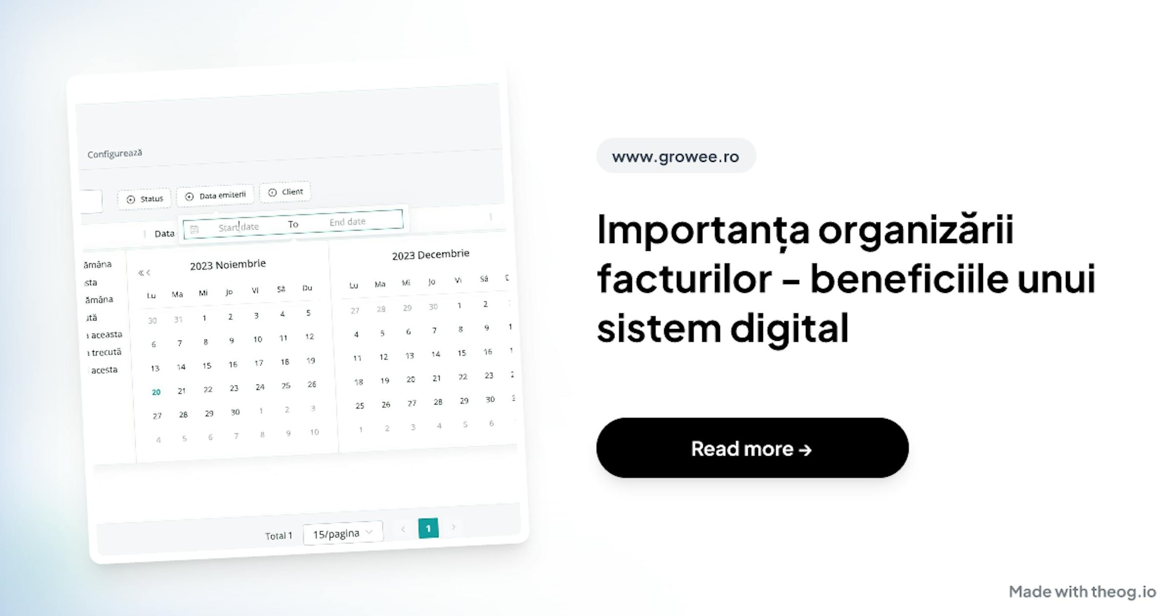 Importanța organizării facturilor - beneficiile unui sistem digital