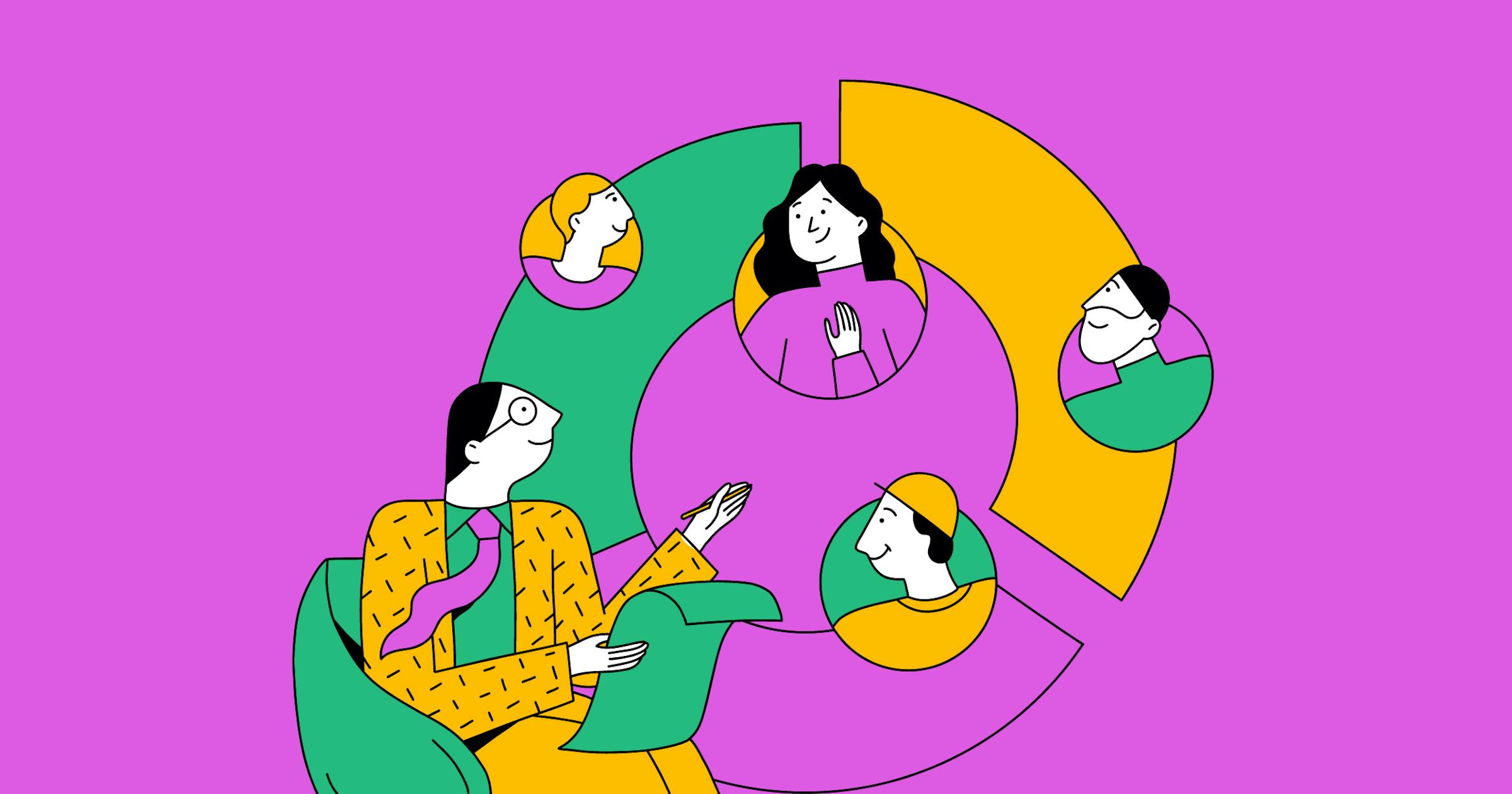 Trust can be built through efficient organization