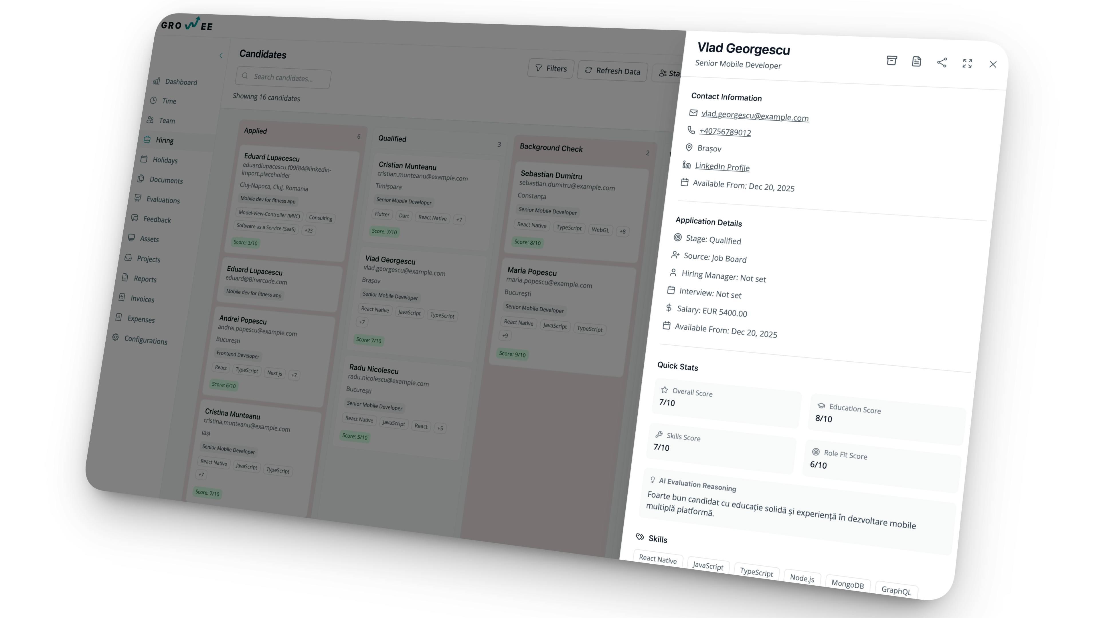 Hire faster & stay organized