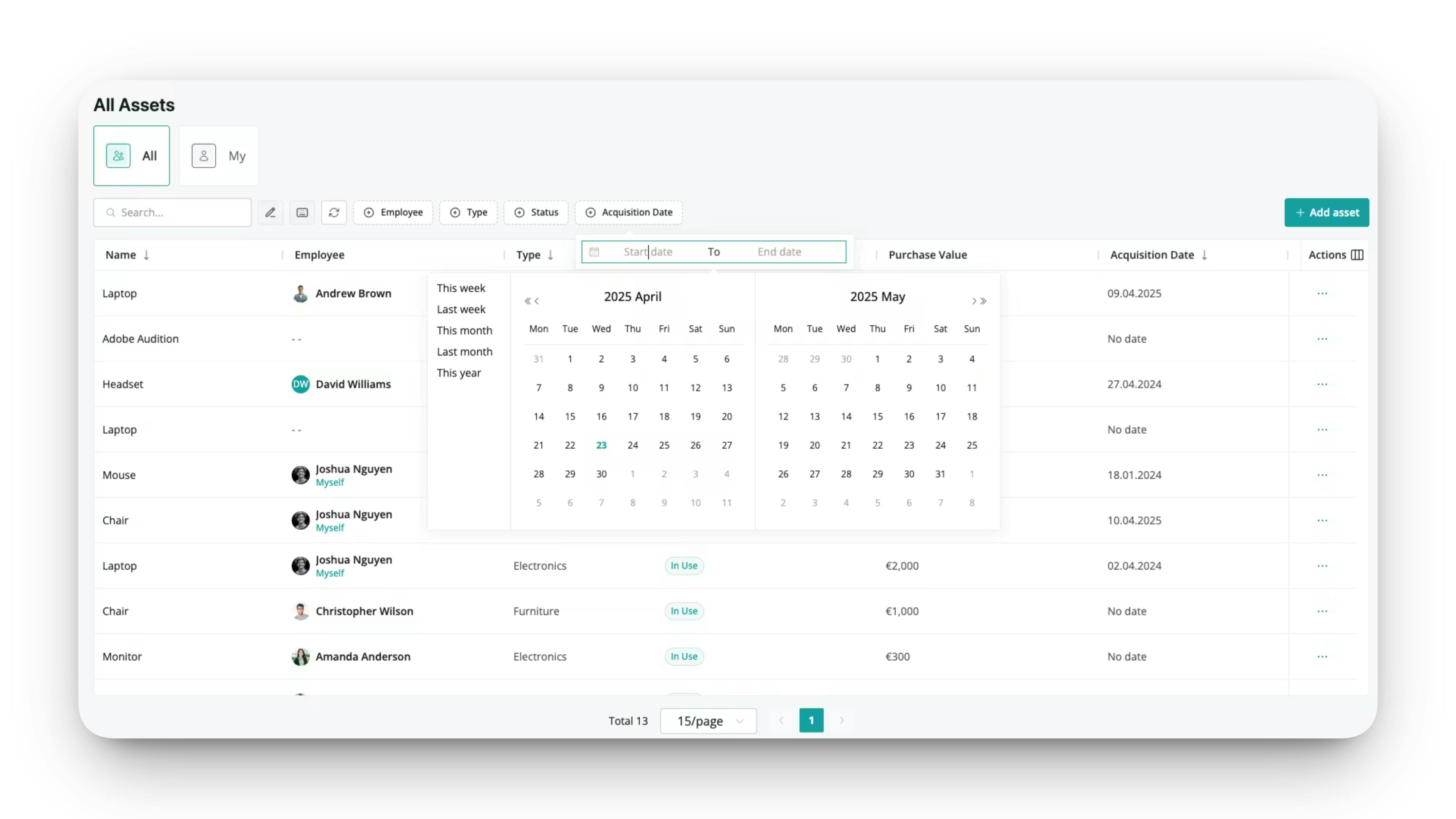 Filter your way through your inventory