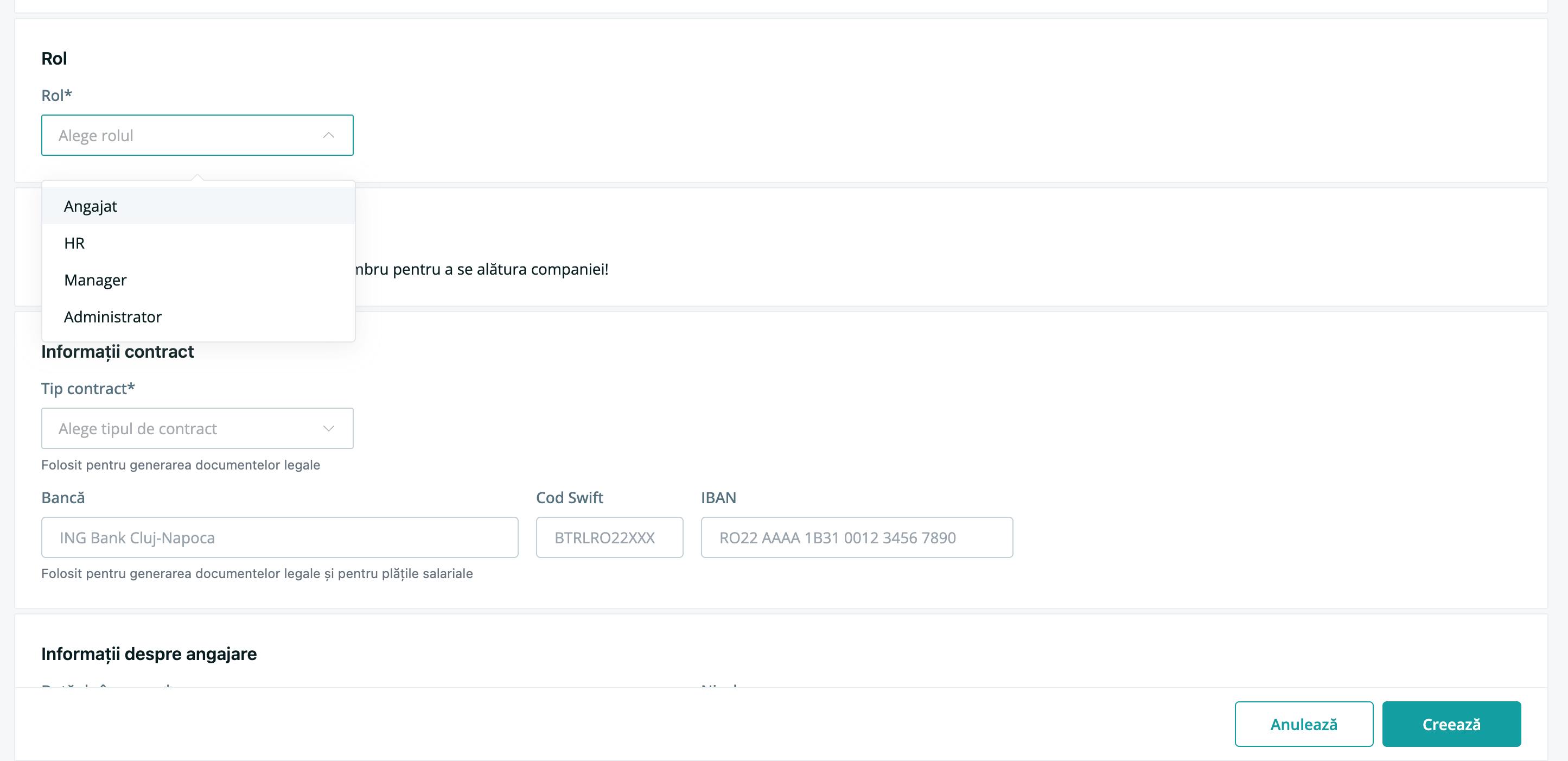 Rol utilizator